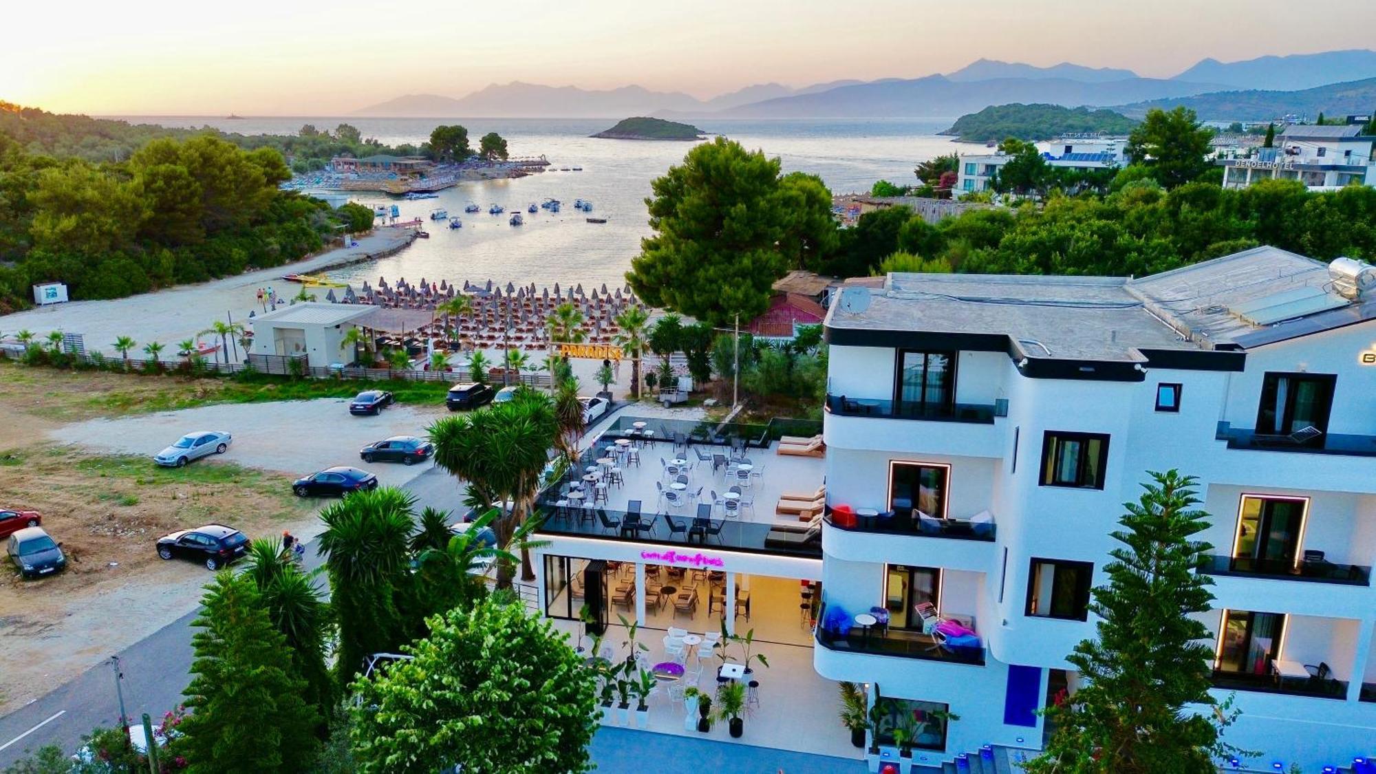 Hotel Vila Park Bujari Ksamil Kültér fotó